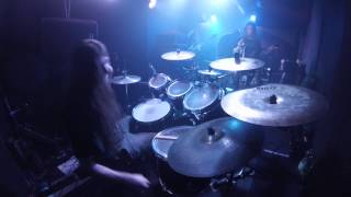 Lille Gruber Drumcam whole show Vienna Part 1