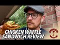 Sweet and Spicy Chicken Waffle Sandwich at Magic Kingdom