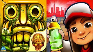 iGameMix🏛TEMPLE RUN 2⎮2021 SUBWAY SURFERS HOUSTON👏 HD Gameplay #1059