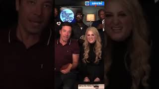 Jimmy Fallon, Meghan Trainor &The Roots Sing “All About That Bass”🤯#shorts #jimmyfallon