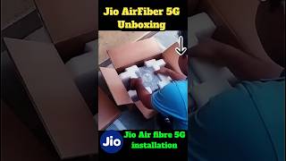 Jio air fiber 5G unboxing | Jio airfiber installation | Jio 5G airfiber launch date #5gjioairfiber
