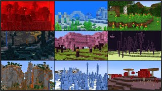 Minecraft 1.21 - All Biomes