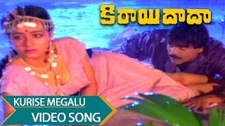 Kurise Megalu Video Song || Kirayi Dada Telugu || Nagarjuna, Amala, Khusboo, Jayasudha