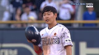 [LG vs 두산] 잠실을 들썩이게 만든 두산 정수빈(삼촌..?)의 역전 2타점 적시타! ! | 6.1 | KBO 모먼트 | 야구 하이라이트