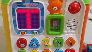 WATCH WITH US | vtech Ultimate Alphabet Activity Cube Review  | IZACK ISAAC