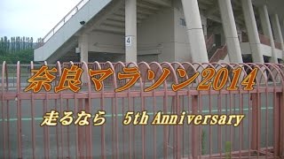 【奈良マラソン2014】下見映像－１（スタート～約18.5ｋｍ）