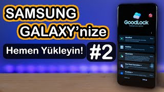 HERKES MUTLAKA HEMEN ŞİMDİ YÜKLEMELİ 📲| Samsung Good Lock 2. Bölüm