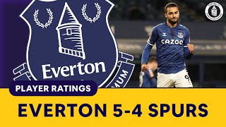 Everton 5-4 Tottenham Hotspur | Player Ratings