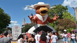 Bevo Boulevard: pre-game rally prior to the Kansas game, 30 September 2023