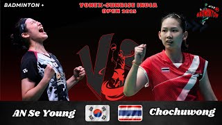 FINAL 🔴 An Se Young (KOR) vs Chochuwong (THA) | India Open 2025 Badminton