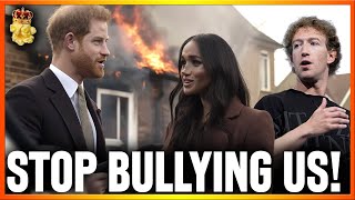 INSANITY! Meghan \u0026 Harry BULLY Mark Zuckerberg To Block Free Speech On Meta!