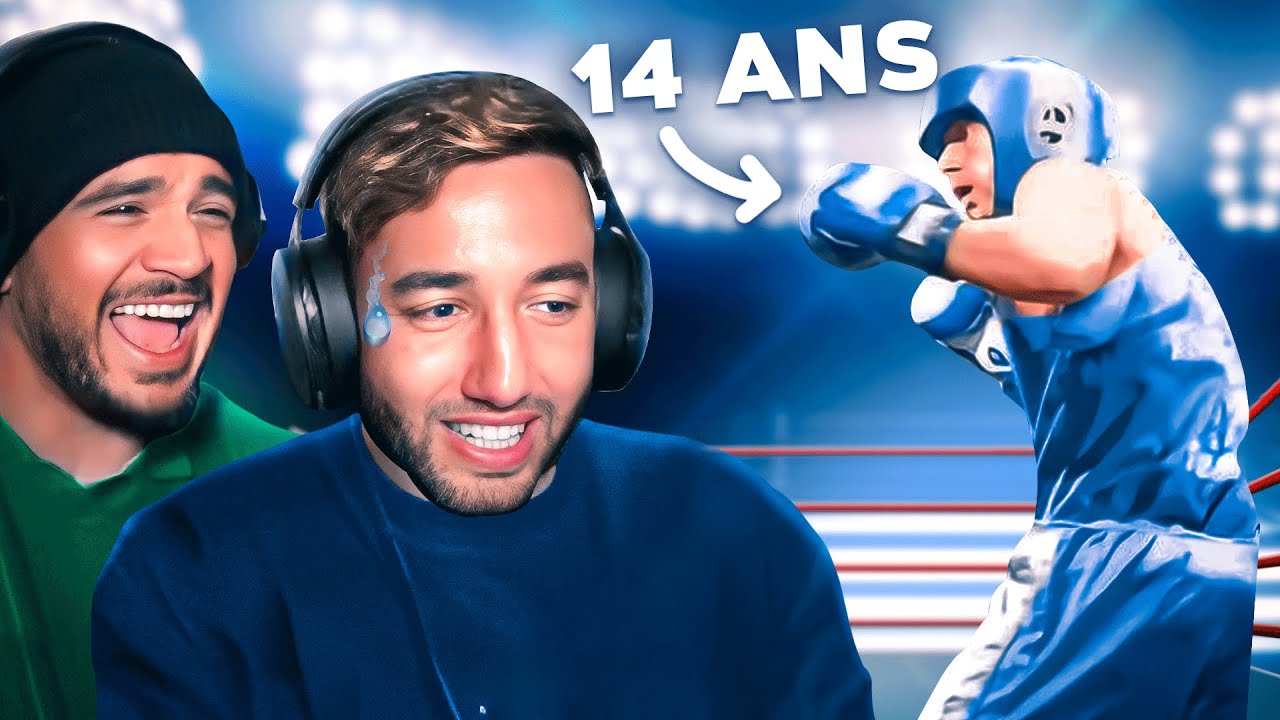 Amine React à Mon Tout 1er Combat De Boxe 😭 - YouTube