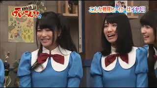 (NMB48 Geinin!! 2) We would hate this Sentai Hero: Maachun, Sayanee, Yuipon, Kinoshita, Yuihan