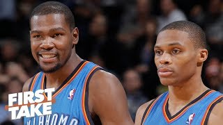 Stephen A.: Russell Westbrook didn't view Kevin Durant as OKC's leader | First Take