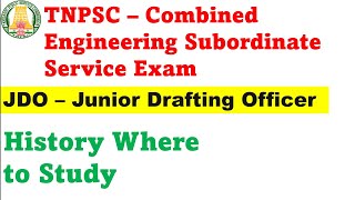 TNPSC | JDO |History Syllabus Where to Study|Combined Engineering Service | @trackmoreincivil5890