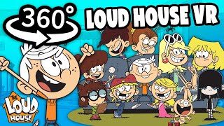 360° VR With Lincoln & The Loud House Family! | The Loud House