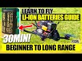 Flying Li-Ion Batteries to get 30 Minute flights with an FPV Drone - Flights, Tips, & Betaflight