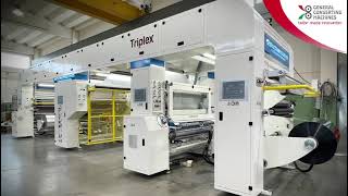 ✅ GENERAL CONVERTING MACHINES - TRIPLEX SOLVENTLESS LAMINATOR OLYMPIA HD