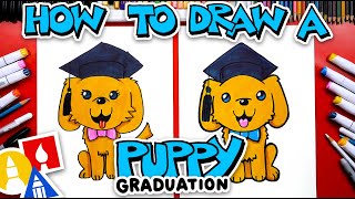 How To Draw A Graduation Puppy