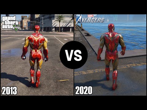 Ironman Marvel's Avengers VS Ironman in GTA V Powers & Abilities Comparison