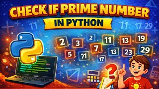 Python Program to Check Prime Number || Complete Guide || Python Tutorial