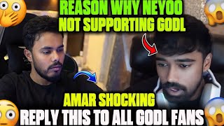 🚨 AMAR SHOCKING REPLY TO ALL GODLIKE FANS 😳 WHY NEYOO NOT SUPPORTING GODL 😱 #godlike #jonathan