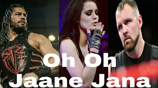 Mere khawab Mere khayalon ki Rani, Roman Reigns and Paige and Dean Ambrose | Love Story |
