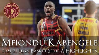 🇨🇦 Mfiondu Kabengele(음피온두 카벵겔레) ✭ Reyer Venezia ✭ Late Season Highlights