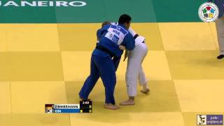 Judo 2013 World Championship Rio de Janeiro: Zimmerman (GER) - Kim (KOR) [+100kg]