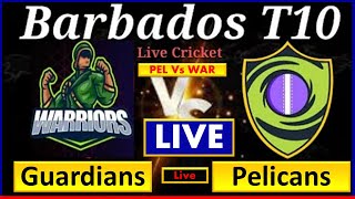 PEL vs WAR 21st Match, Barbados T10 2024-25 Live From WWSF Sports