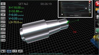 Mobile Programing in CNC Simulator (CNC Lathe)