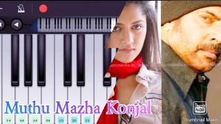 #Muthumazhakonjal #BigB Muthu mazha konjal 🎹|| Piano tutorial || Big B||