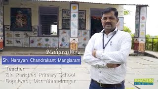 Mr. Narayan Chandrakant Mangalaram, Zhilla Parishad Primary School, Ahmadnagar, Maharashtra – 414105