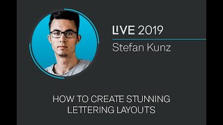 How To Create Stunning Lettering Layouts With Stefan Kunz