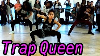 TRAP QUEEN - Fetty Wap Dance | @MattSteffanina Choreography ft 9 y/o Asia Monet! #DanceOnTrap