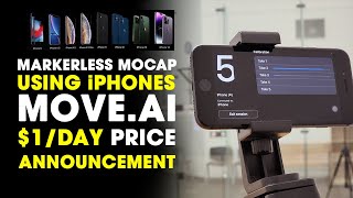 Move.ai Markerless MOCAP using No Mocap Suit  ~ PRICE ANNOUNCEMENT ~ Amazing!!