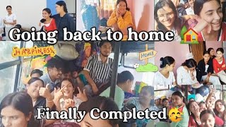 ||Going back to home 🥳 Finally Completed|| Please do subscribe ❤️