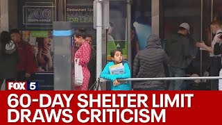 Comptroller slams NYC's shelter limit for migrants