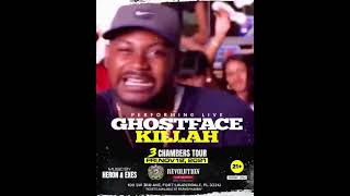 WU 3 Chambers Concert Ghostface x GZA x Raekwon November 12th, 2021 Fort Lauderdale