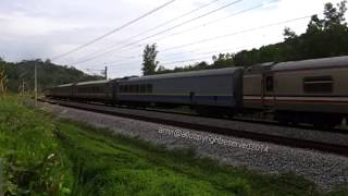 KTM [INTERCITY] CLASS 26 26120 TANJUNG TUAN WITH EKSPRES RAKYAT 2 AT KM322.50 KUALA KUBU BHARU