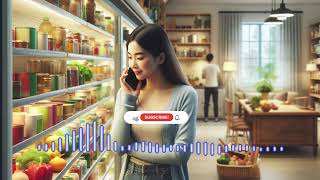 🥘 The Fridge Call | Quantifiers: a lot of / a little / a few / some / any | American | A2 Listening