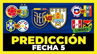 Predicción Fecha 5 Sudamericano Sub20 | Grupo A y Grupo B ⚽🏆