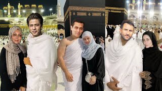 Top 10 Bollywood Actors who Preform Hajj and Umrah | Salman Khan, Shahrukh Khan, Saif Ali Khan