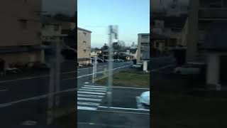 大分の車窓から　日豊本線下り　牧駅〜高城駅　海側　大分市　大分県