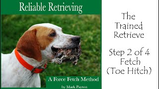 The Trained Retrieve, Reliable Retrieving DVD, Force Fetch Method Step 2of4: Fetch (Toe Hitch)