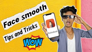 Autodesk Sketchbook Face Smooth || Tips and Tricks - #deepakcrafts #photoediting #facesmooth