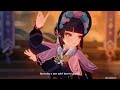 yun jin s ending cutscene full performance shenhe archon quest genshin impact version 2.4