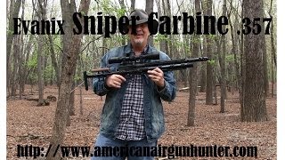 Evanix Sniper Carbine in .357! A compact big bore for big game!