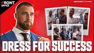 Watch Travis Kelce Suit Up Entrepreneurs for the Pitch of a LIFETIME 🔥 | Dress For Success