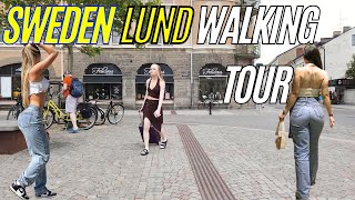 Lund, Sweden 🇸🇪 4k Walking Tour | City Tour 2023 | All Tourist Attractions